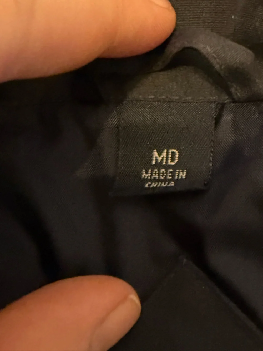 Maxwell House Quarter Zip Navy Blue Wind Breaker Jacket w/ Pockets Sz M EUC